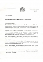 Press Release June 2023 Criminal Assizes Report